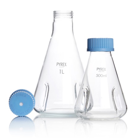 SLS Select borosilicate glass bottles - Glass flasks and caps